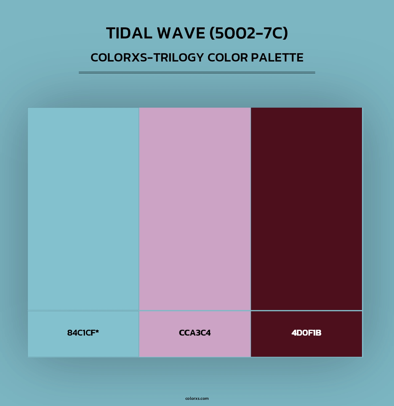 Tidal Wave (5002-7C) - Colorxs Trilogy Palette