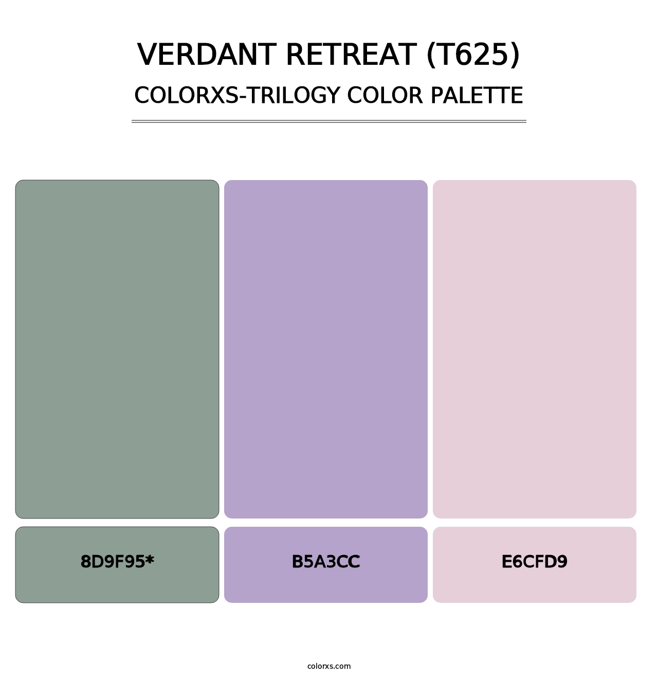 Verdant Retreat (T625) - Colorxs Trilogy Palette
