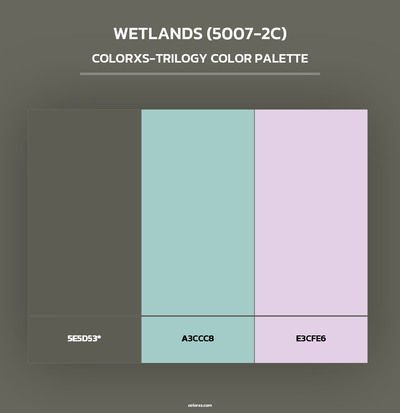 Wetlands (5007-2C) - Colorxs Trilogy Palette