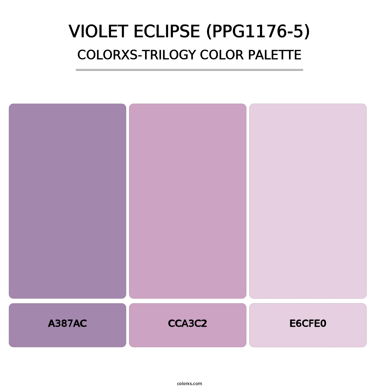 Violet Eclipse (PPG1176-5) - Colorxs Trilogy Palette