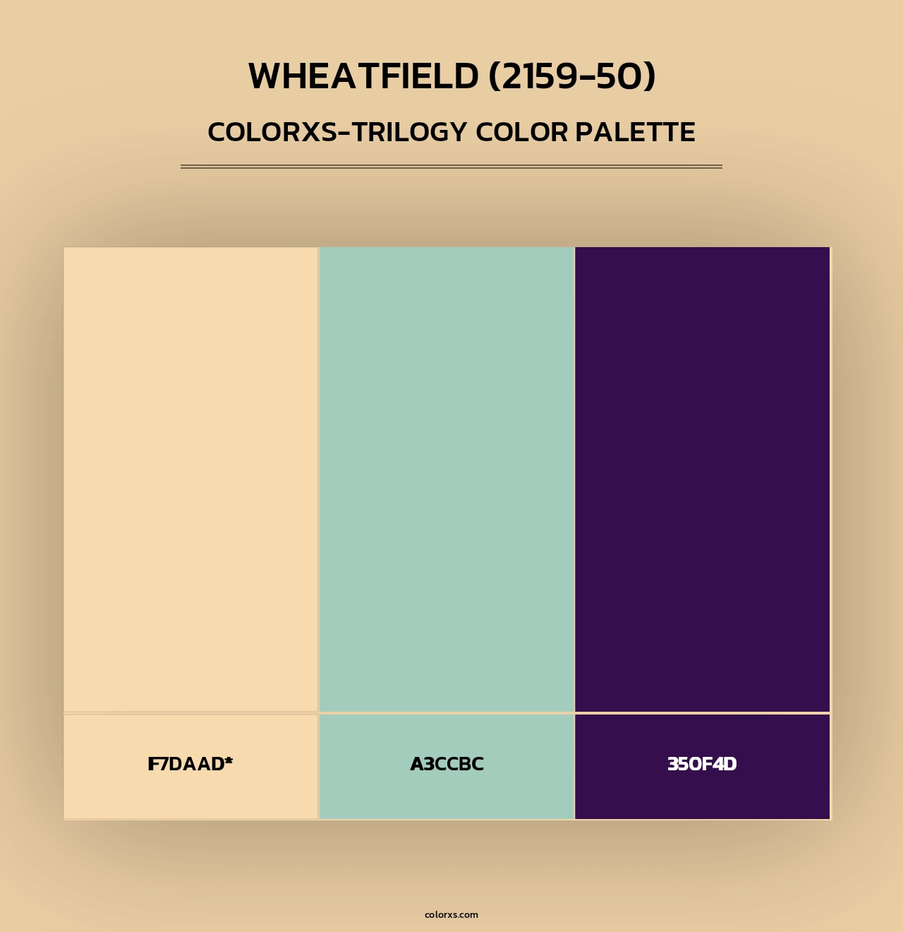 Wheatfield (2159-50) - Colorxs Trilogy Palette