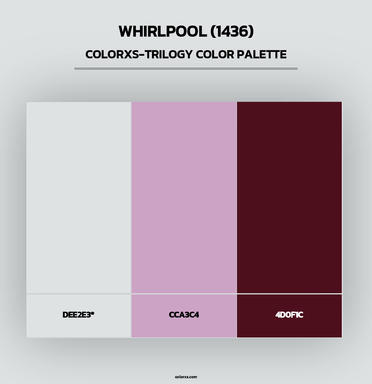 Whirlpool (1436) - Colorxs Trilogy Palette