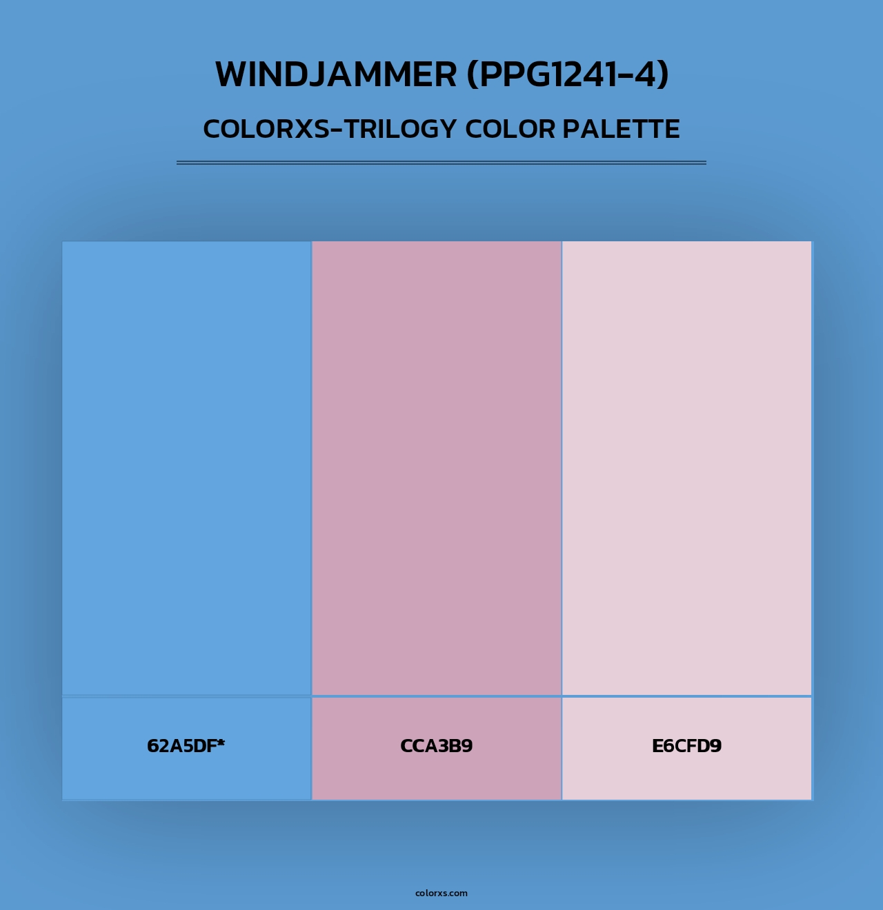 Windjammer (PPG1241-4) - Colorxs Trilogy Palette