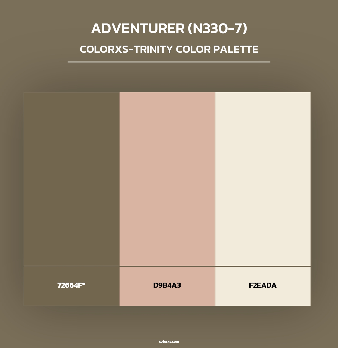Adventurer (N330-7) - Colorxs Trinity Palette