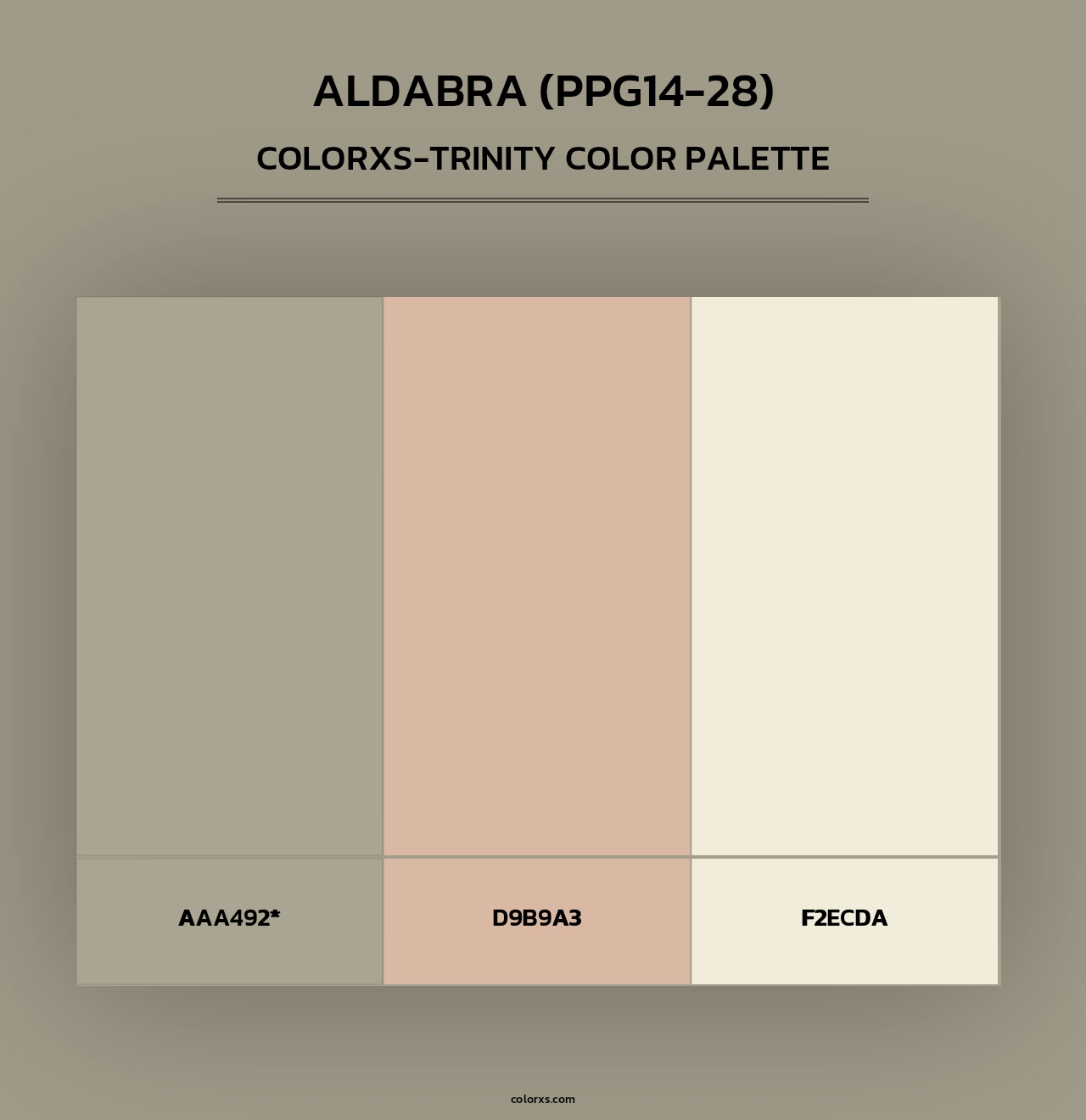 Aldabra (PPG14-28) - Colorxs Trinity Palette
