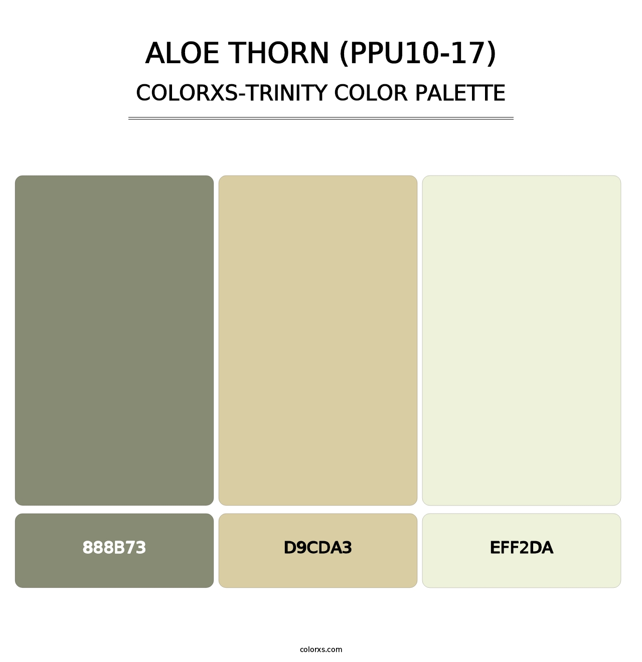 Aloe Thorn (PPU10-17) - Colorxs Trinity Palette