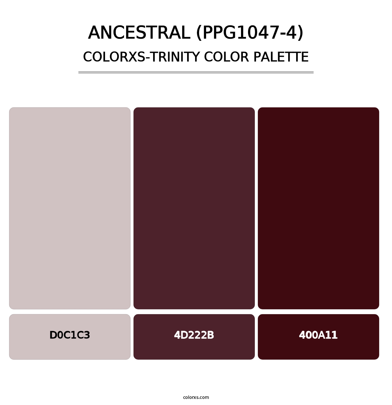 Ancestral (PPG1047-4) - Colorxs Trinity Palette