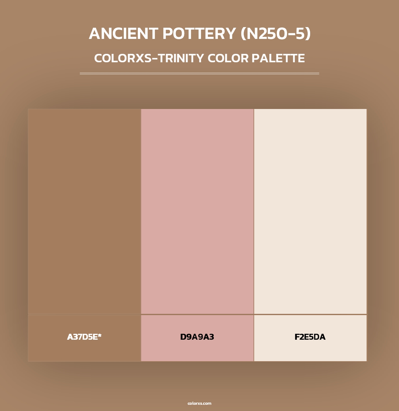 Ancient Pottery (N250-5) - Colorxs Trinity Palette