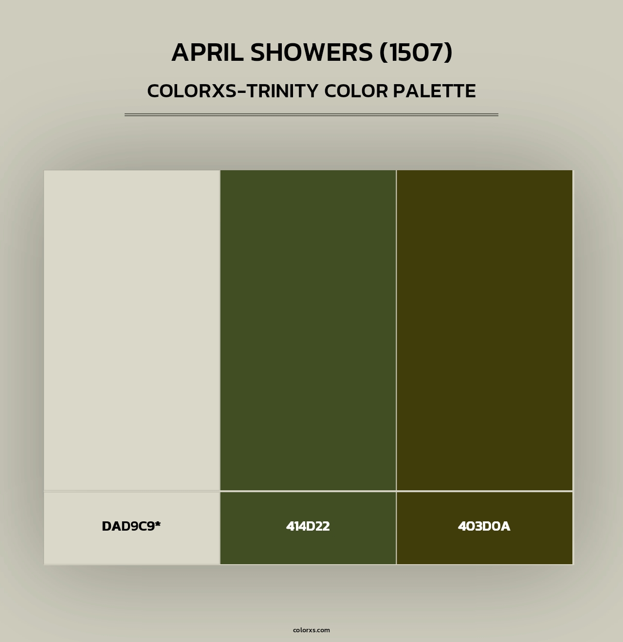 April Showers (1507) - Colorxs Trinity Palette