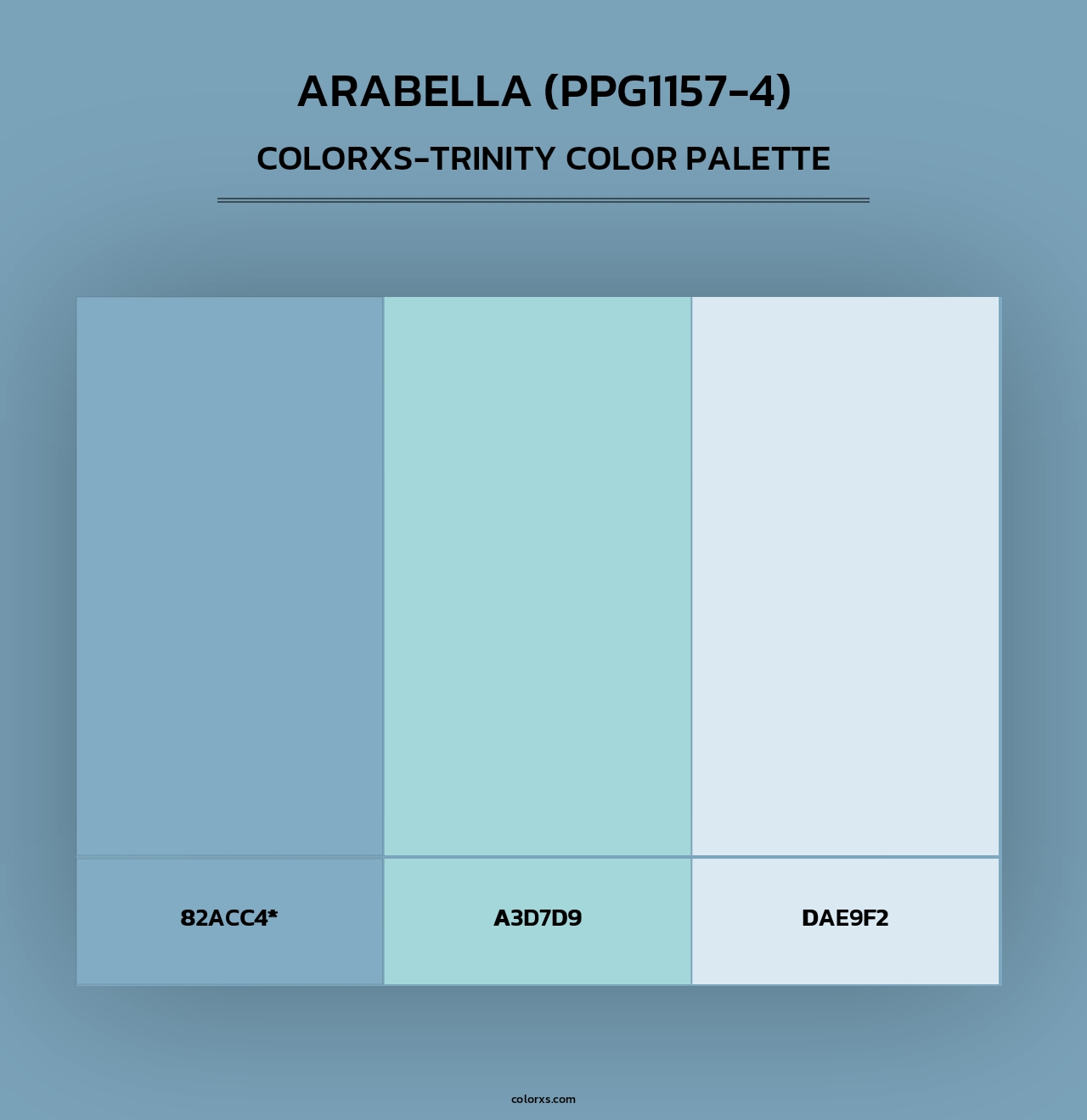 Arabella (PPG1157-4) - Colorxs Trinity Palette