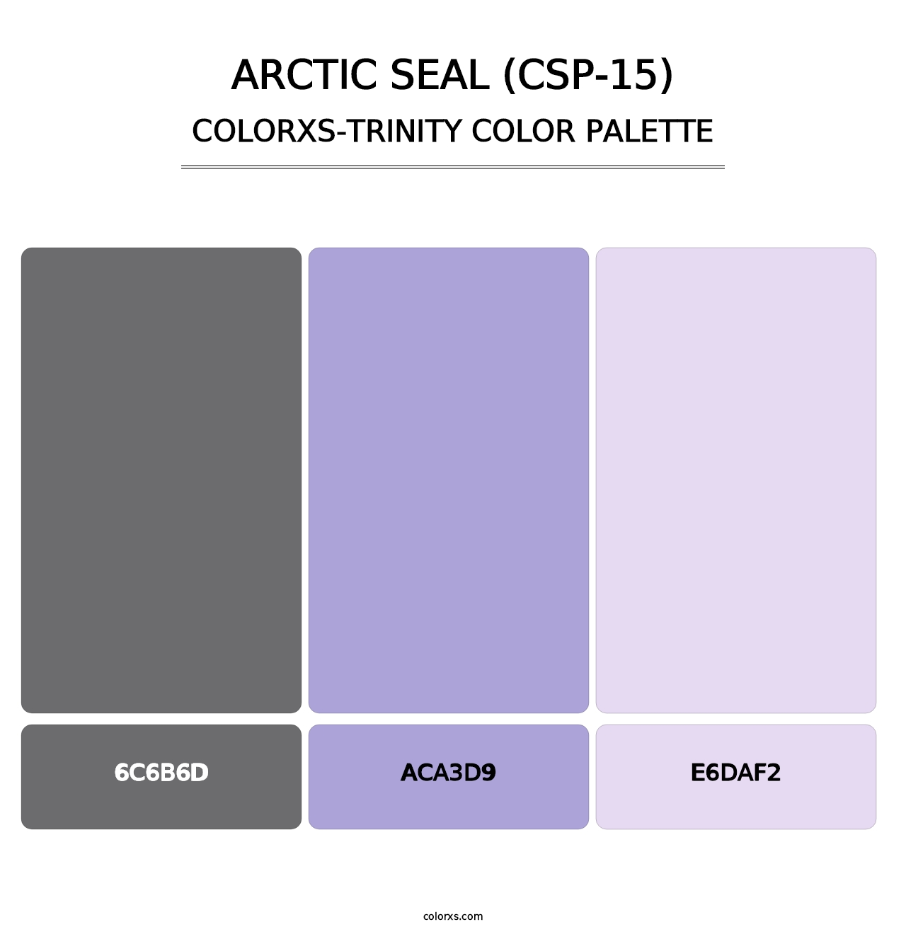 Arctic Seal (CSP-15) - Colorxs Trinity Palette