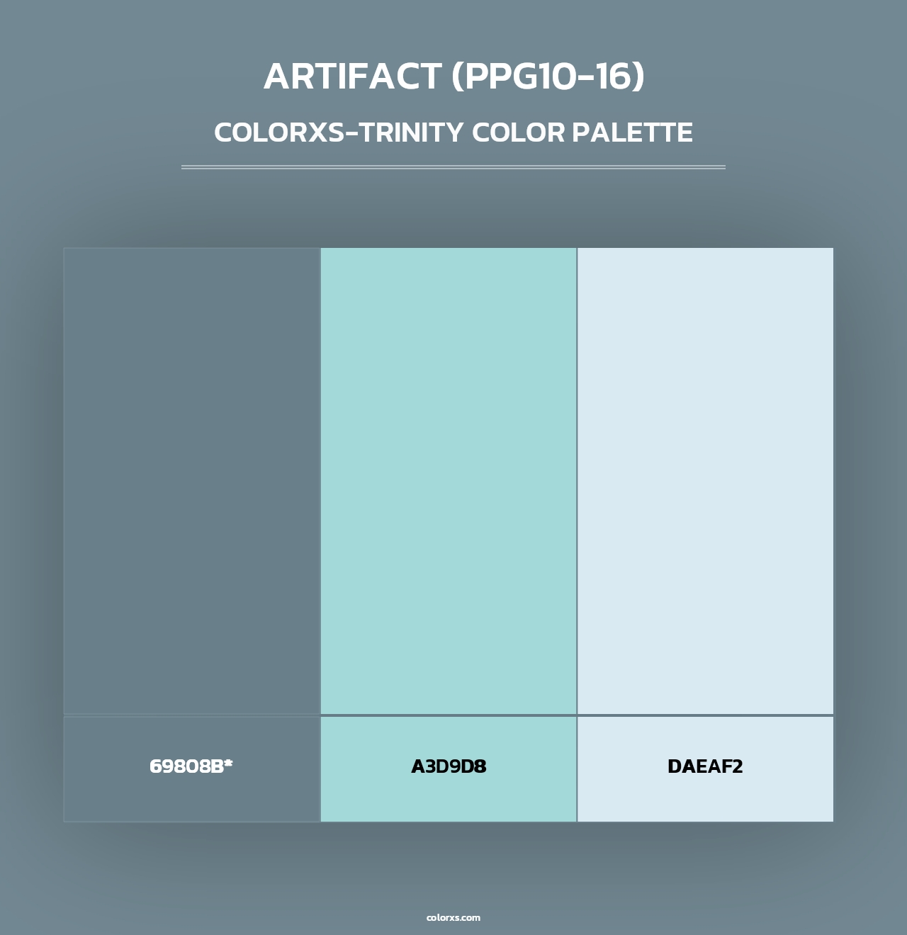 Artifact (PPG10-16) - Colorxs Trinity Palette