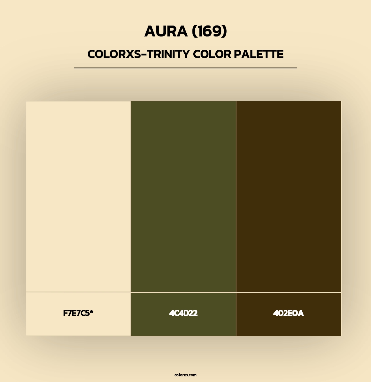 Aura (169) - Colorxs Trinity Palette