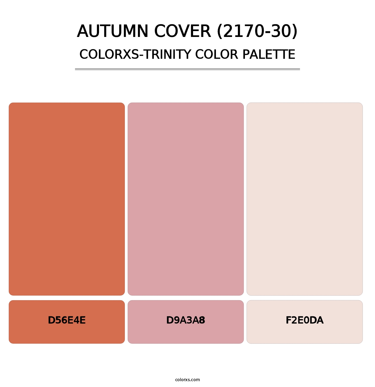 Autumn Cover (2170-30) - Colorxs Trinity Palette