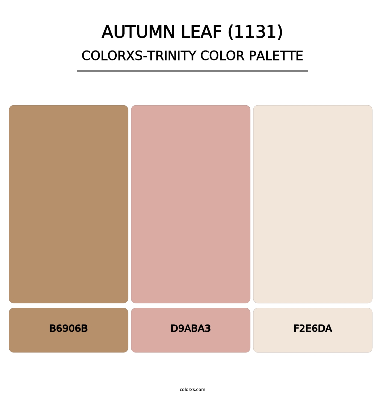 Autumn Leaf (1131) - Colorxs Trinity Palette