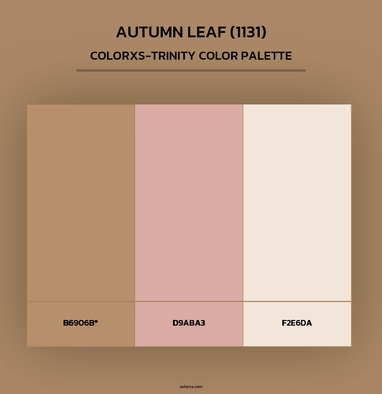 Autumn Leaf (1131) - Colorxs Trinity Palette
