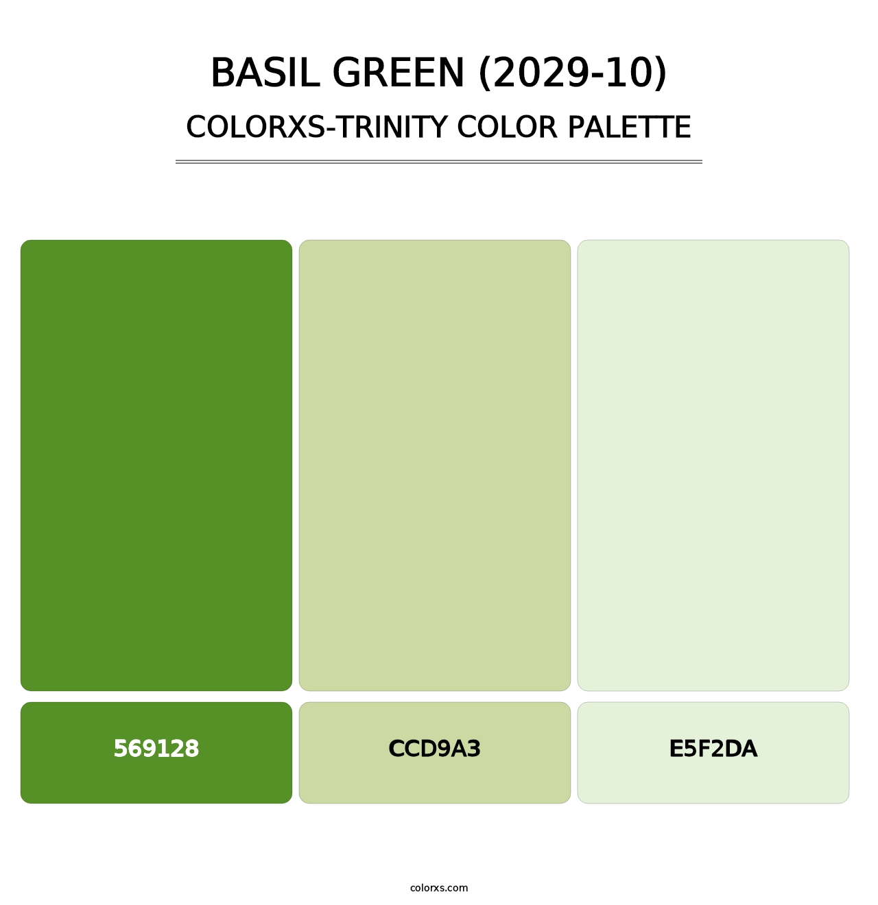 Basil Green (2029-10) - Colorxs Trinity Palette