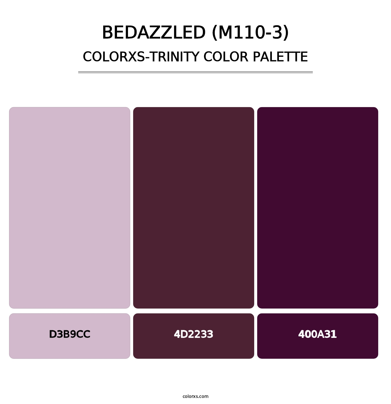 Bedazzled (M110-3) - Colorxs Trinity Palette