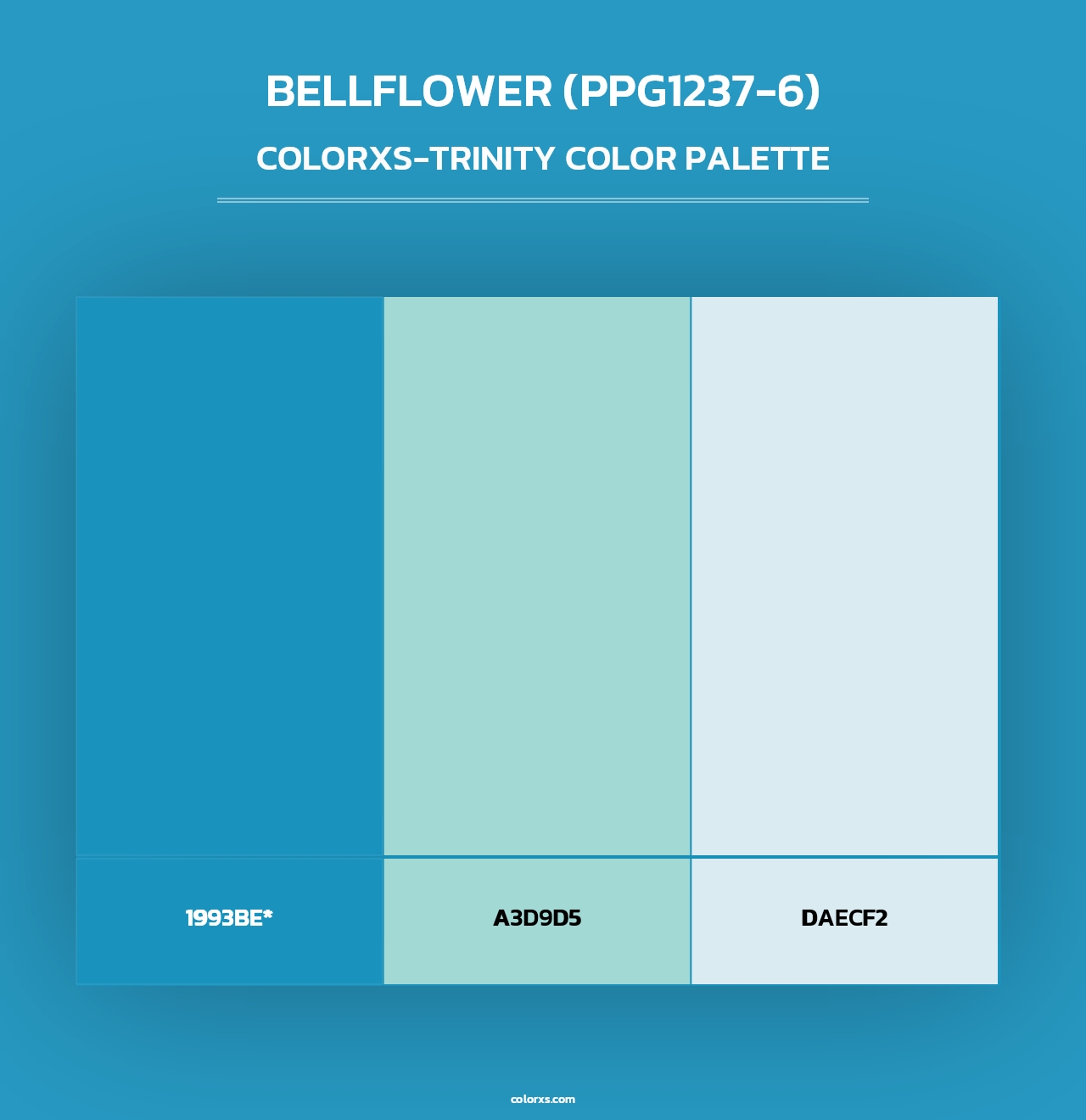 Bellflower (PPG1237-6) - Colorxs Trinity Palette