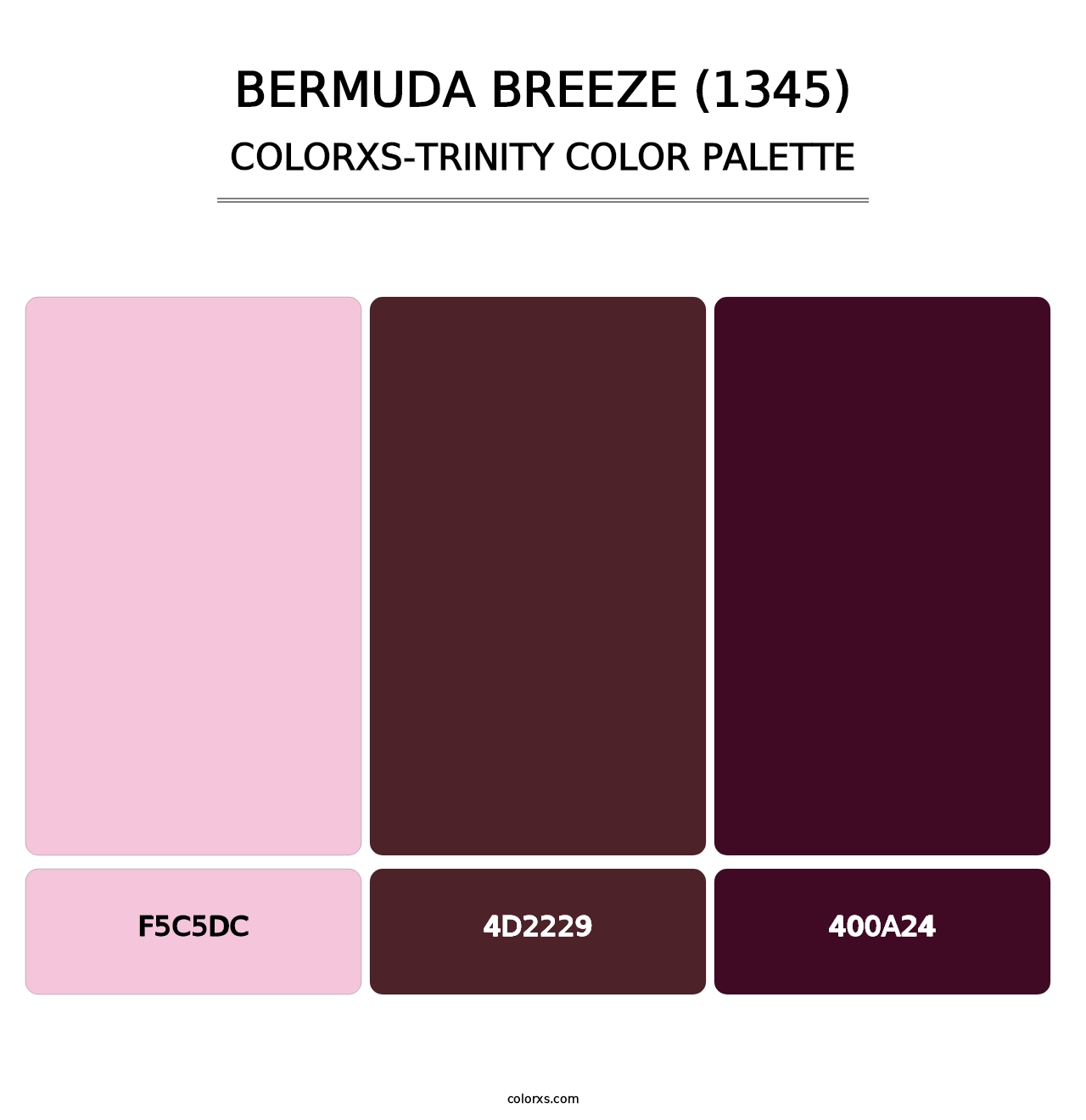 Bermuda Breeze (1345) - Colorxs Trinity Palette