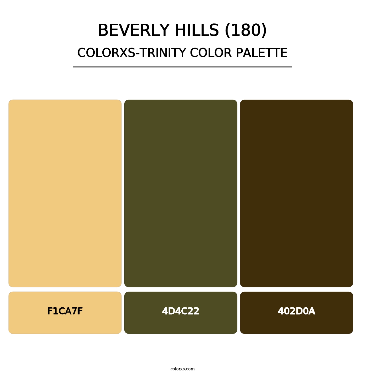 Beverly Hills (180) - Colorxs Trinity Palette
