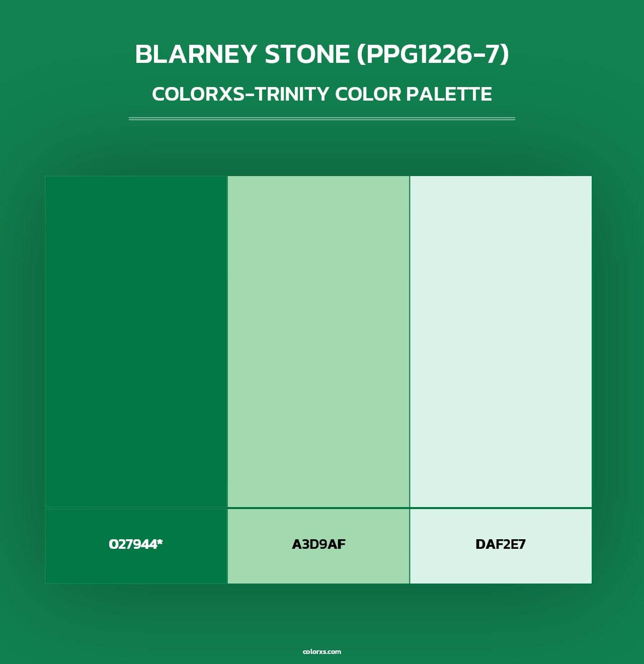 Blarney Stone (PPG1226-7) - Colorxs Trinity Palette