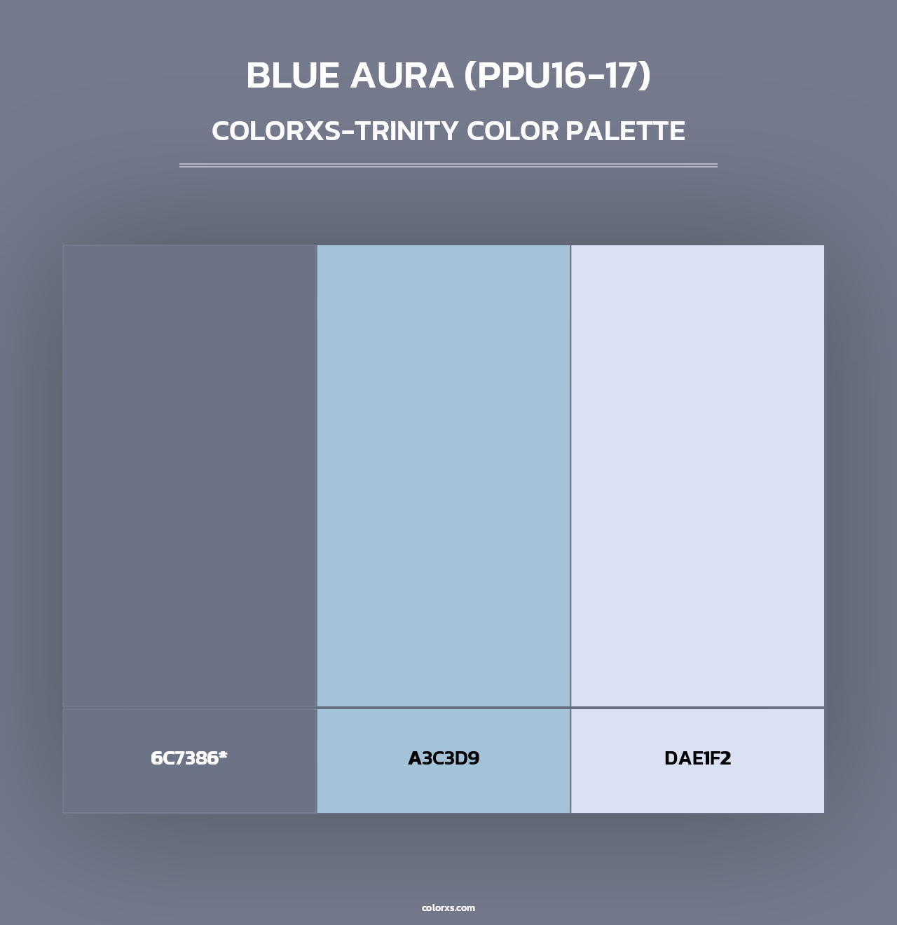 Blue Aura (PPU16-17) - Colorxs Trinity Palette