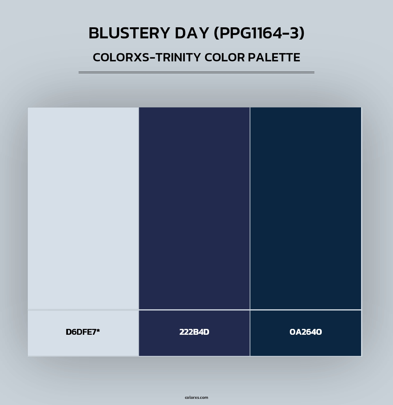 Blustery Day (PPG1164-3) - Colorxs Trinity Palette