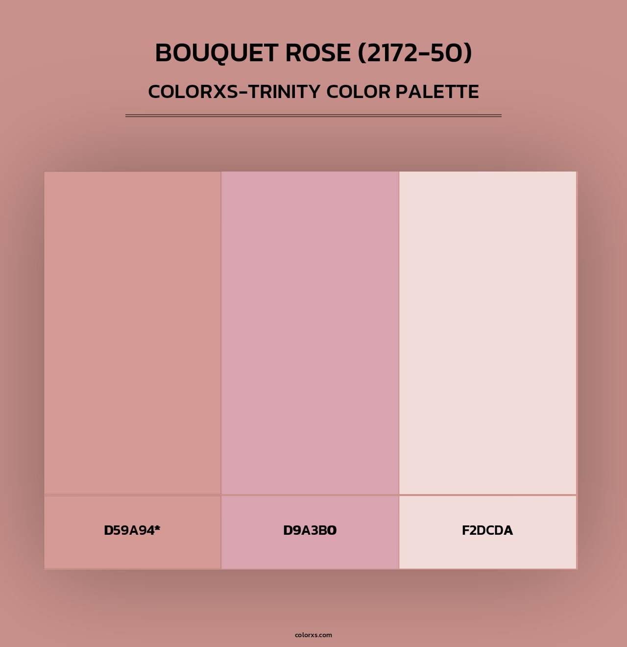 Bouquet Rose (2172-50) - Colorxs Trinity Palette