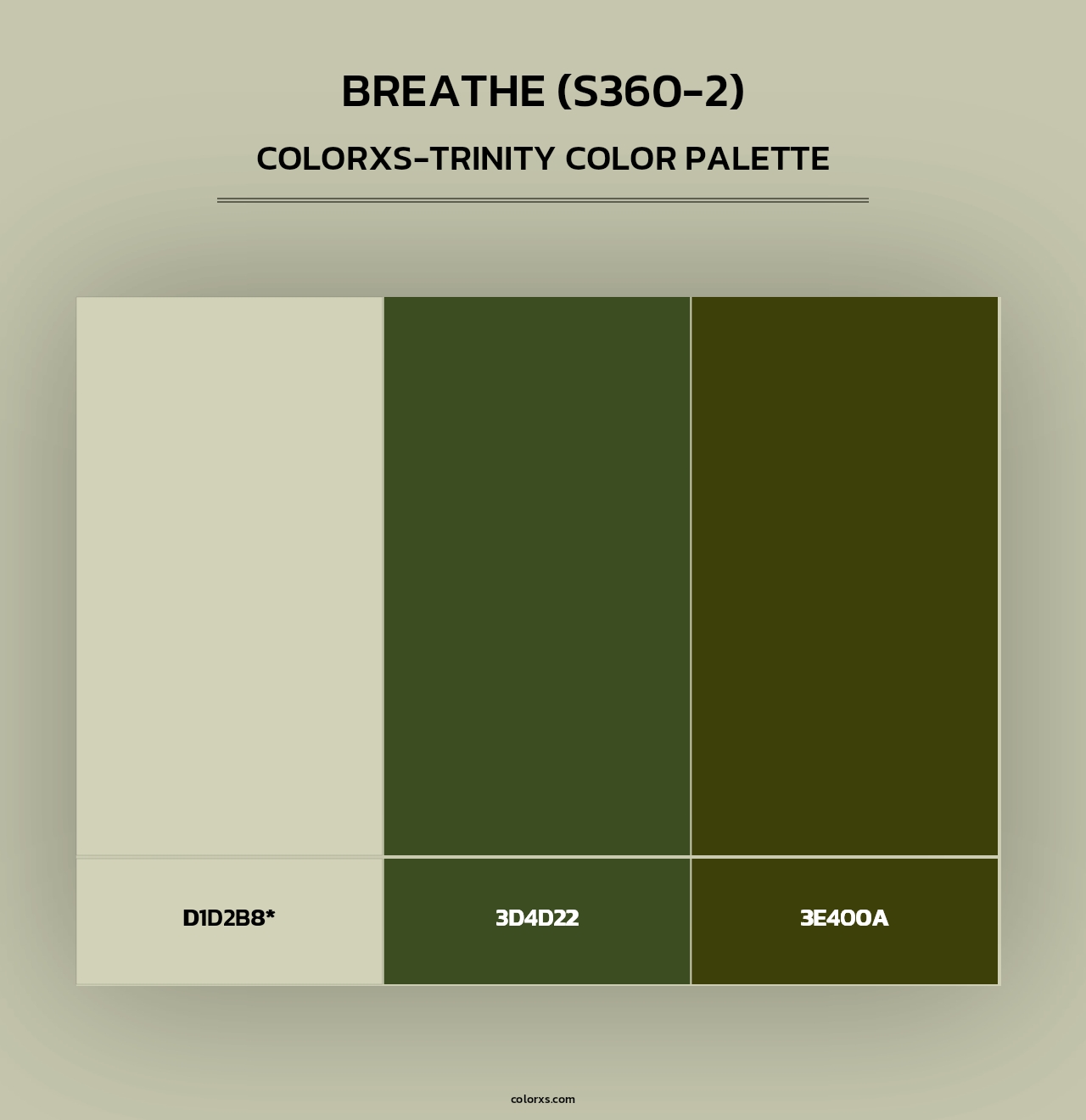 Breathe (S360-2) - Colorxs Trinity Palette