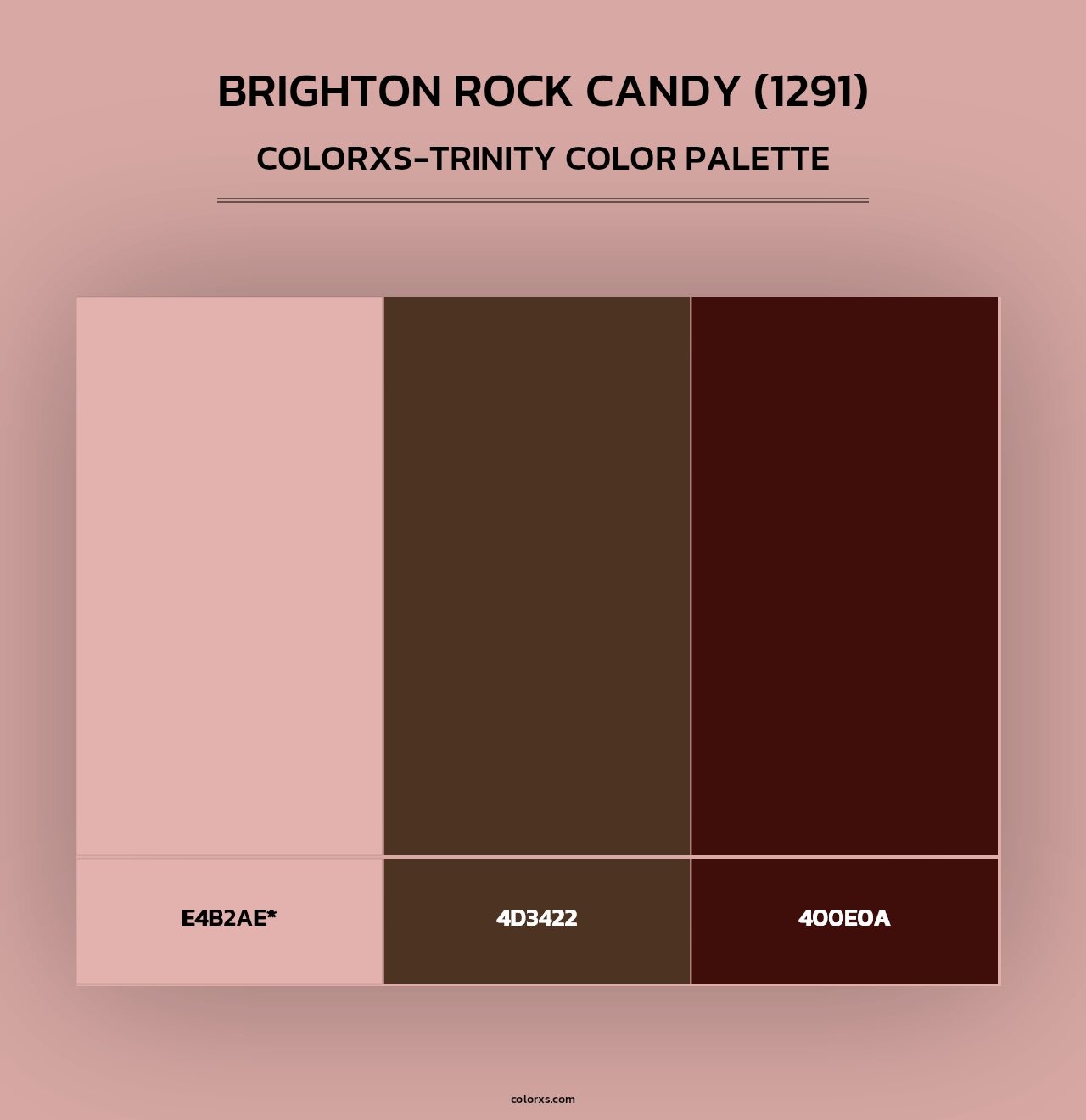 Brighton Rock Candy (1291) - Colorxs Trinity Palette