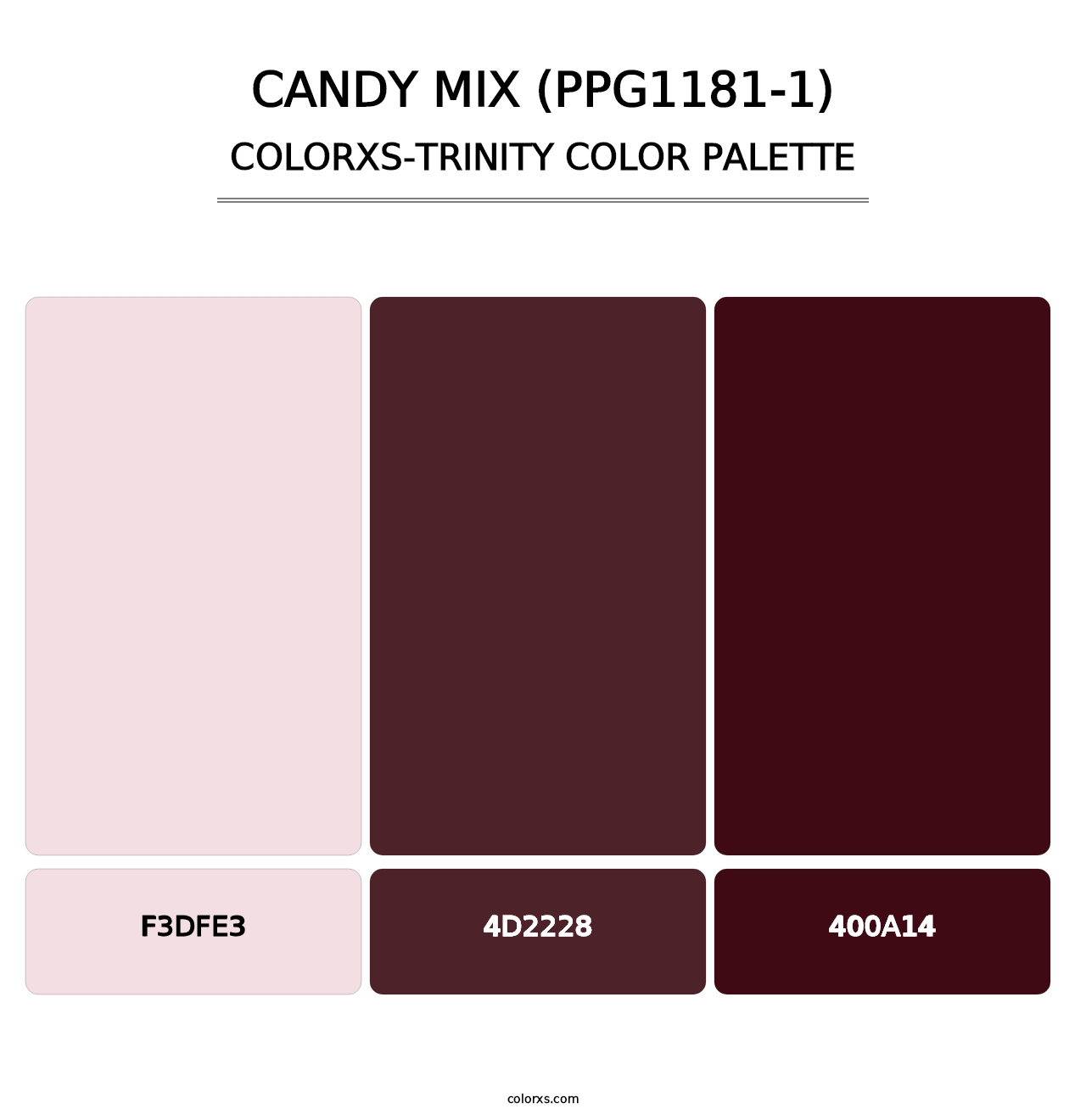 Candy Mix (PPG1181-1) - Colorxs Trinity Palette