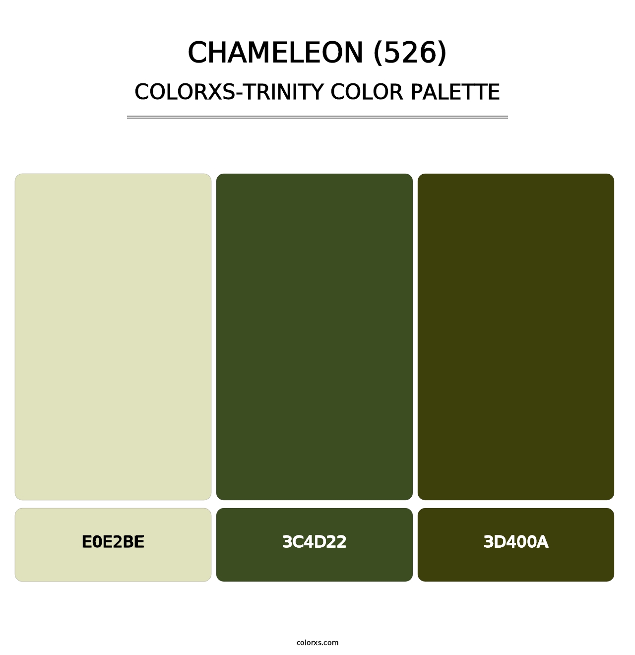 Chameleon (526) - Colorxs Trinity Palette