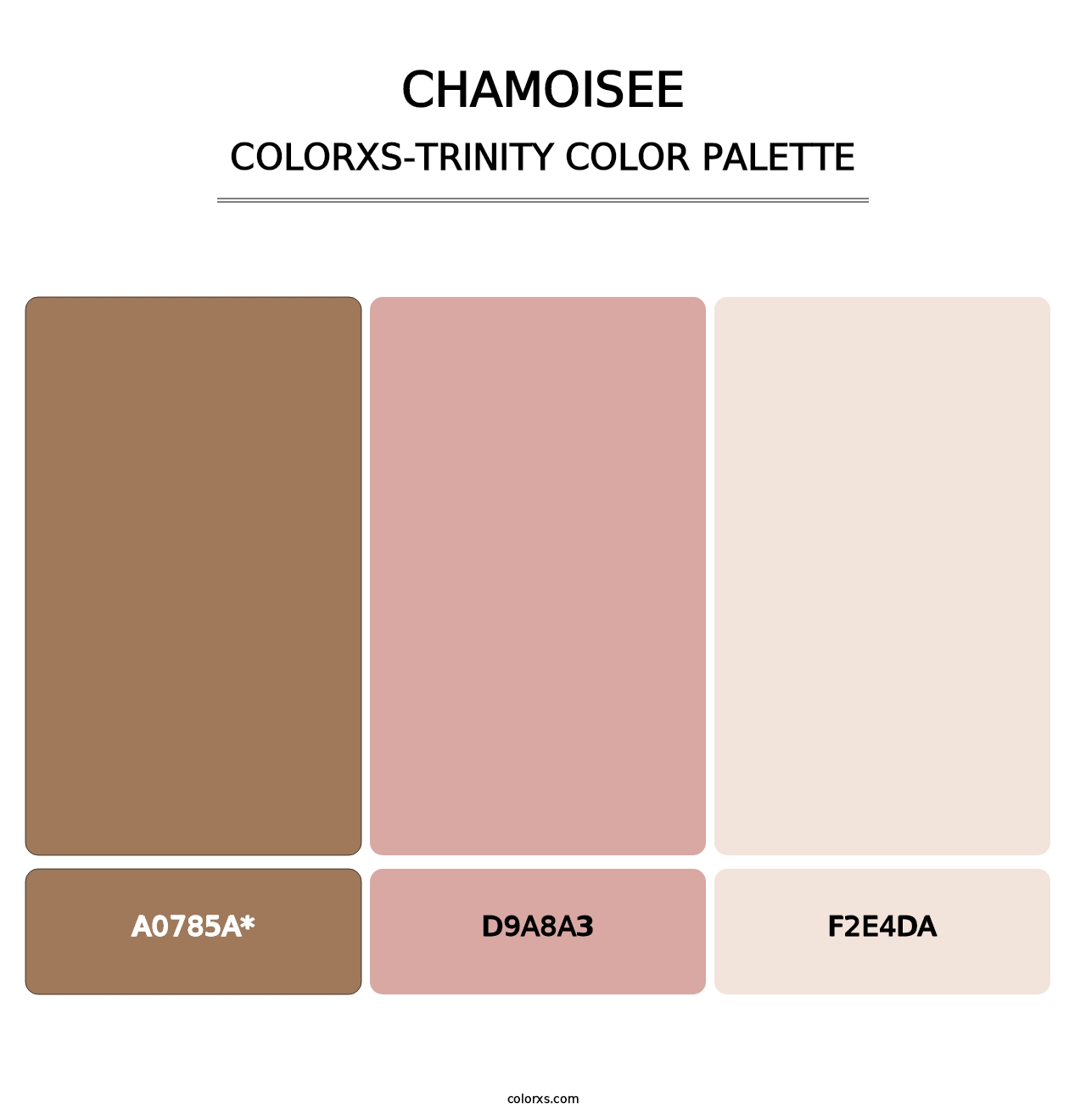 Chamoisee - Colorxs Trinity Palette