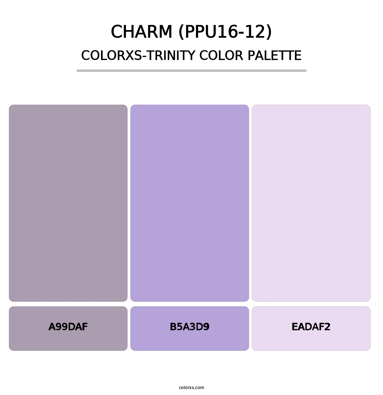 Charm (PPU16-12) - Colorxs Trinity Palette