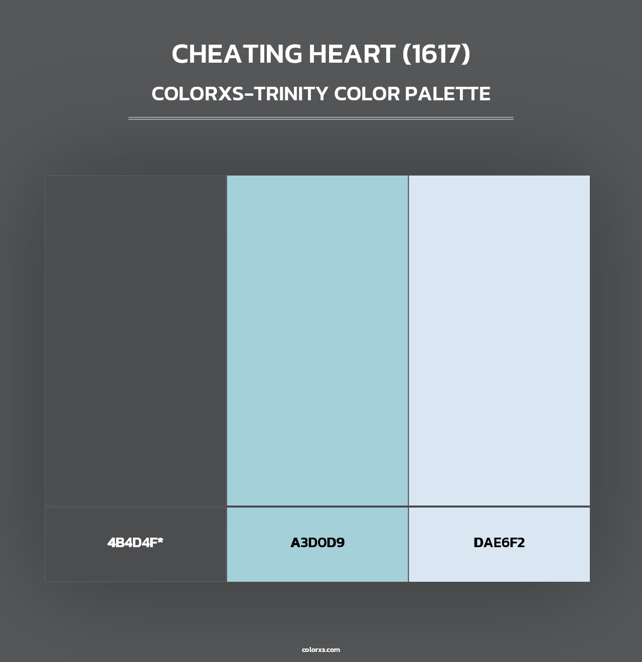 Cheating Heart (1617) - Colorxs Trinity Palette