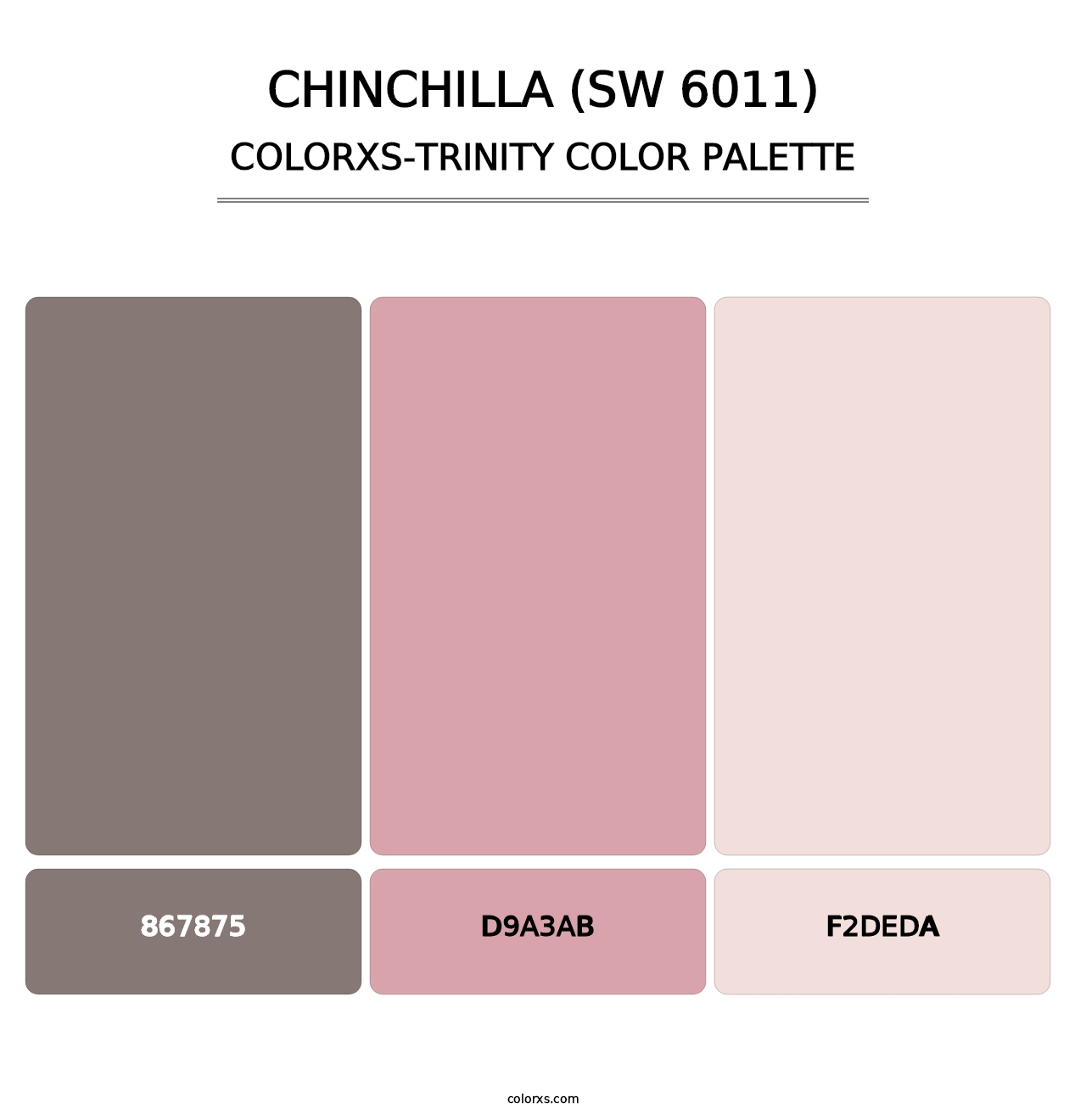 Chinchilla (SW 6011) - Colorxs Trinity Palette