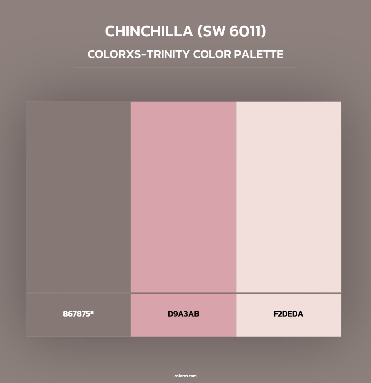 Chinchilla (SW 6011) - Colorxs Trinity Palette