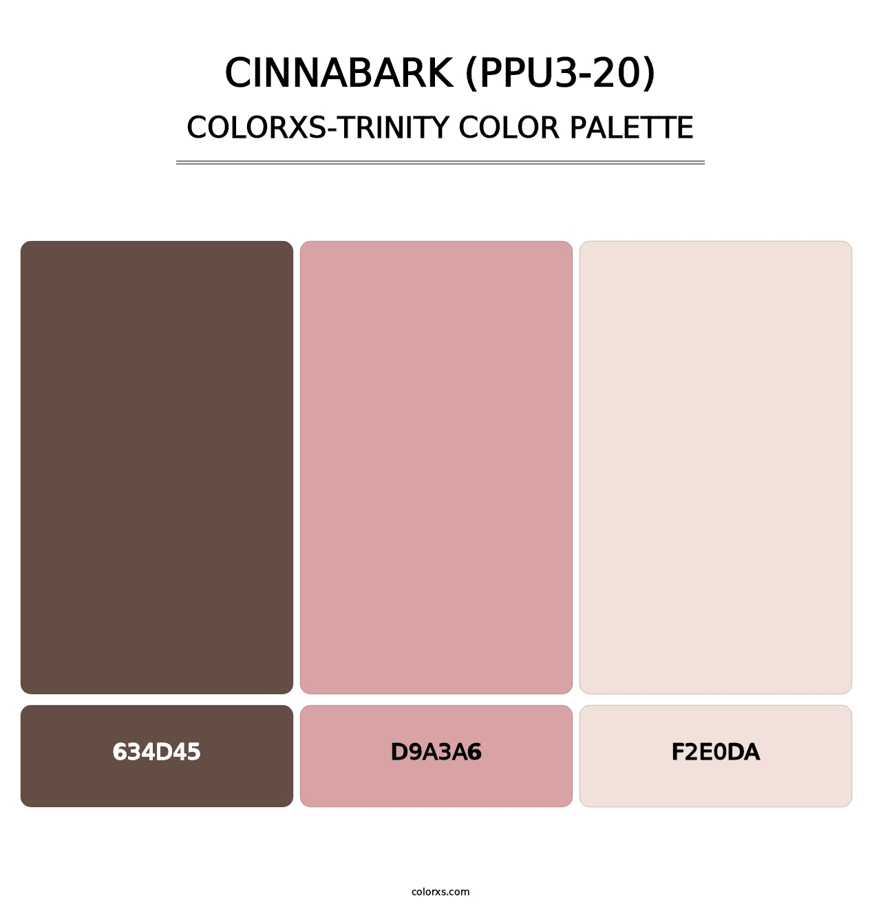 Cinnabark (PPU3-20) - Colorxs Trinity Palette