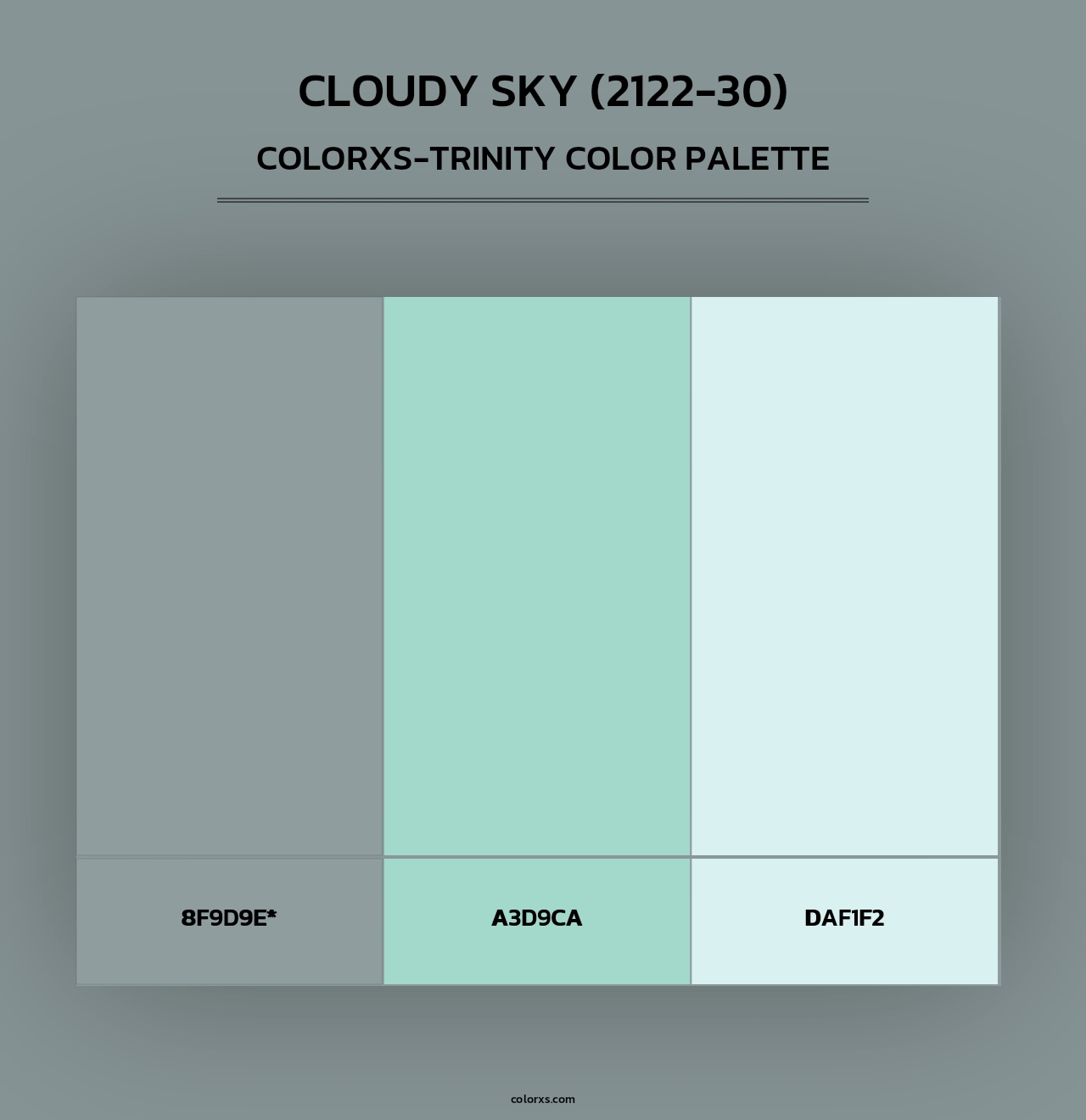 Cloudy Sky (2122-30) - Colorxs Trinity Palette