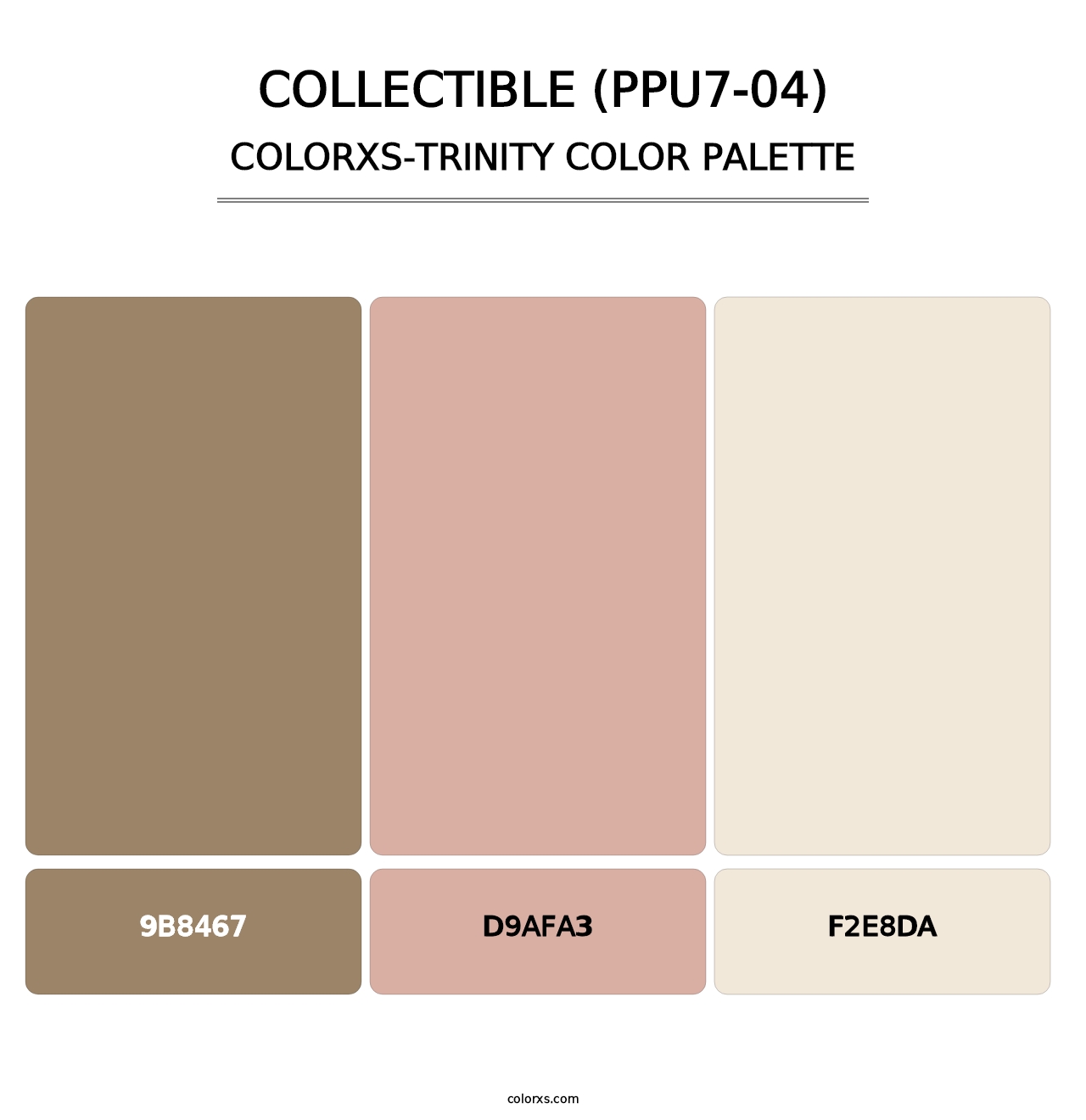 Collectible (PPU7-04) - Colorxs Trinity Palette