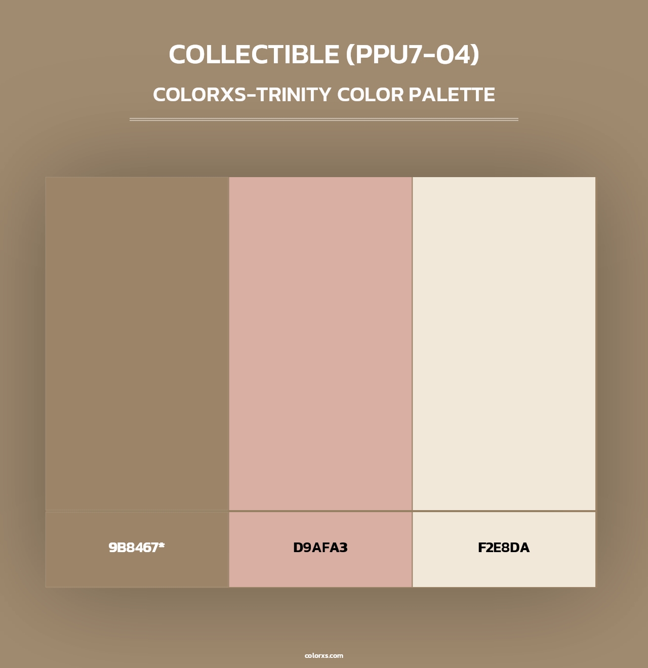 Collectible (PPU7-04) - Colorxs Trinity Palette