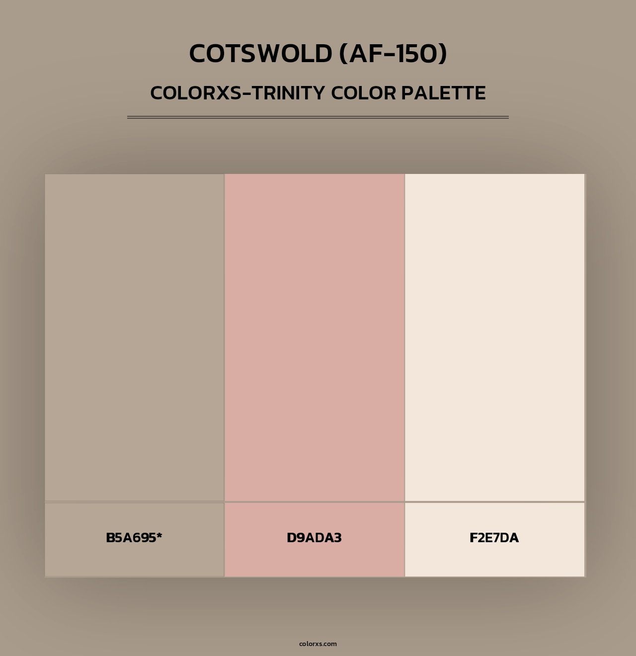 Cotswold (AF-150) - Colorxs Trinity Palette