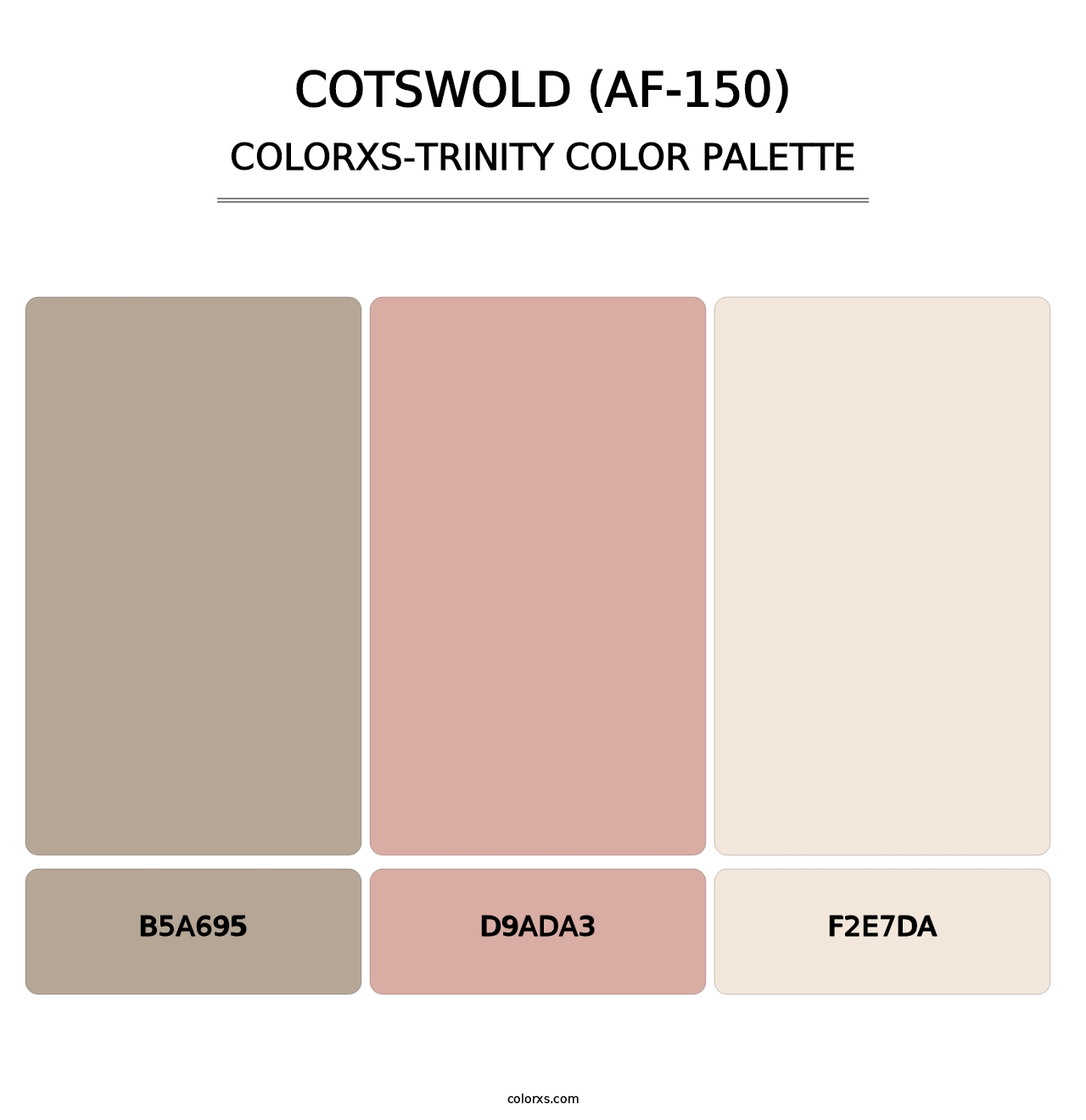 Cotswold (AF-150) - Colorxs Trinity Palette