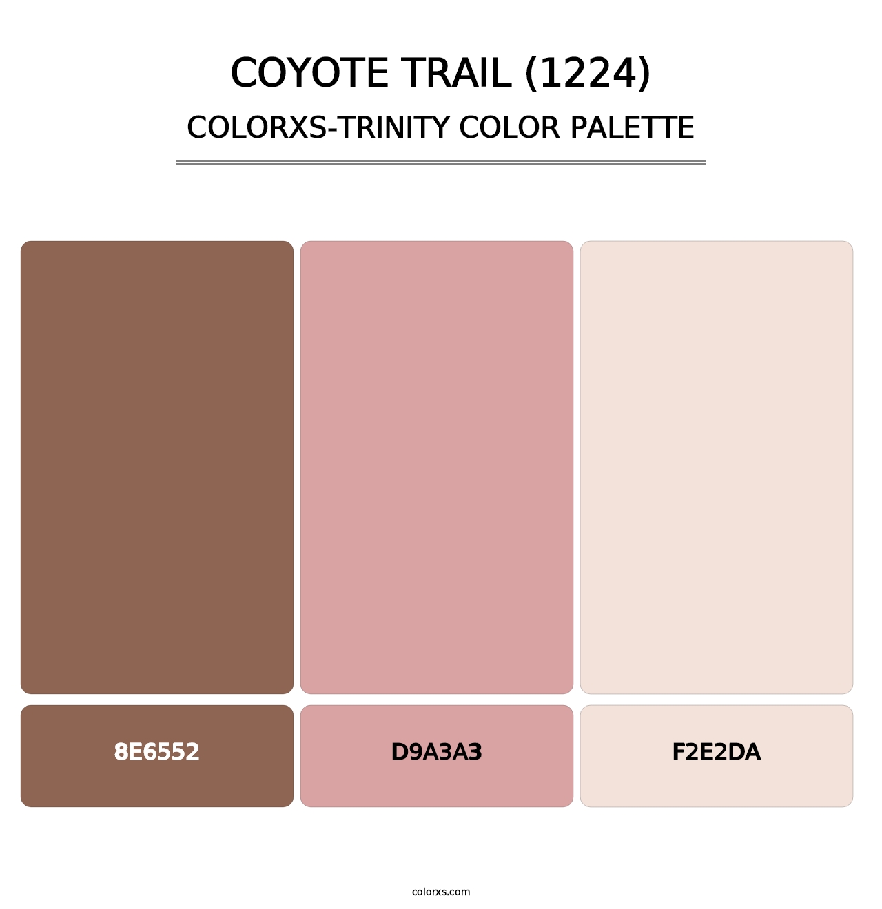Coyote Trail (1224) - Colorxs Trinity Palette