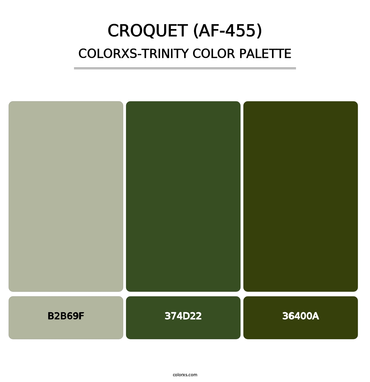Croquet (AF-455) - Colorxs Trinity Palette