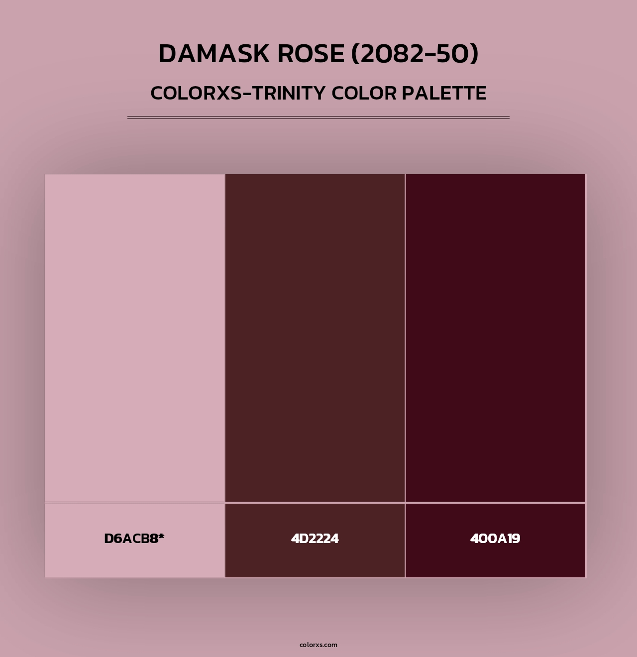 Damask Rose (2082-50) - Colorxs Trinity Palette