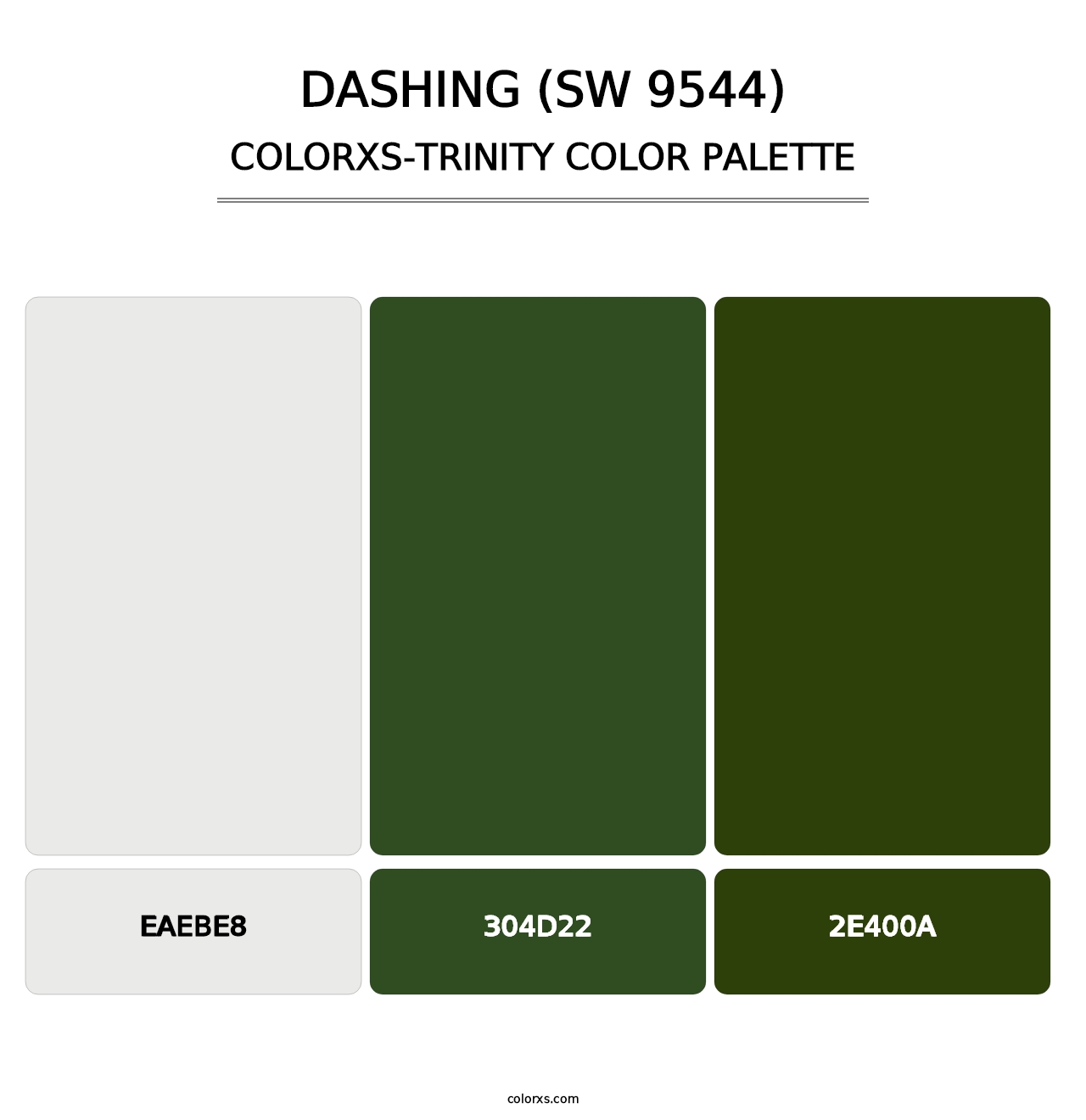 Dashing (SW 9544) - Colorxs Trinity Palette