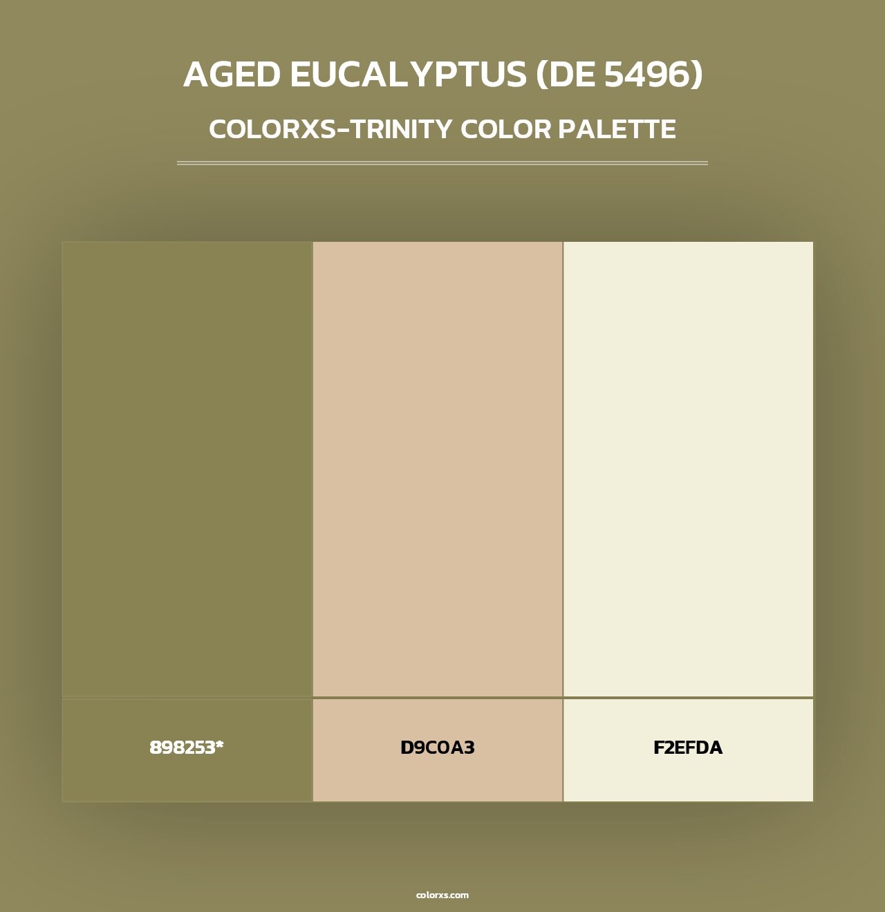 Aged Eucalyptus (DE 5496) - Colorxs Trinity Palette