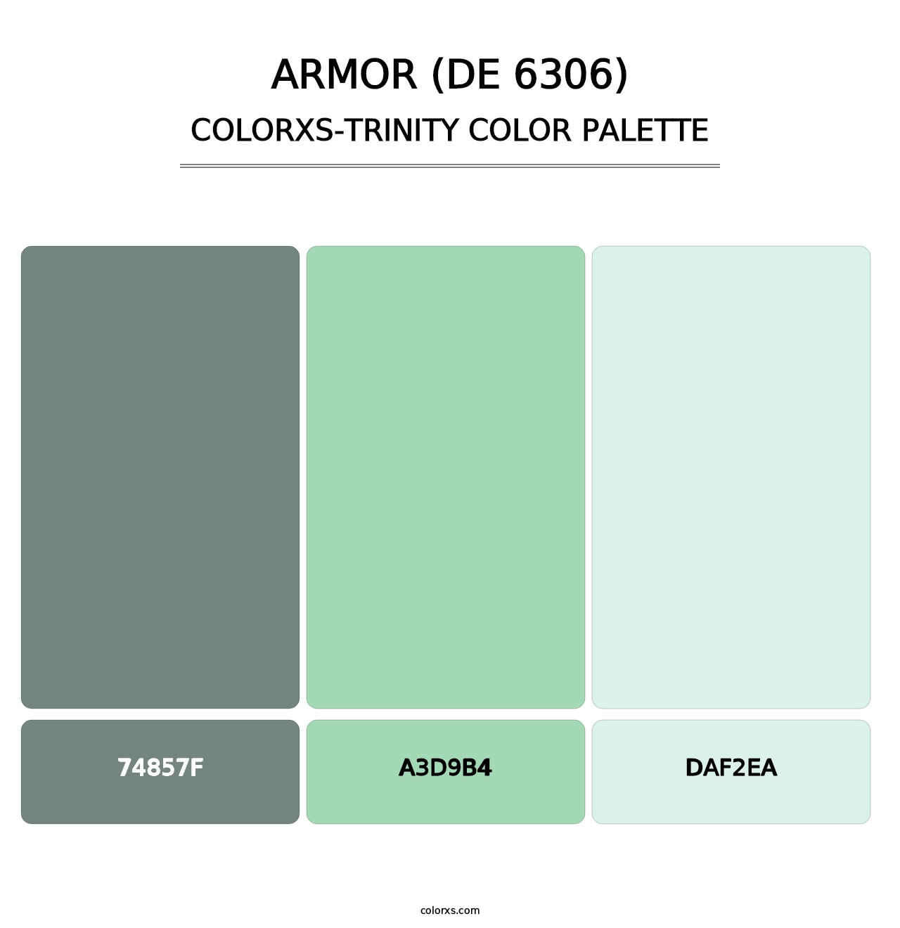 Armor (DE 6306) - Colorxs Trinity Palette